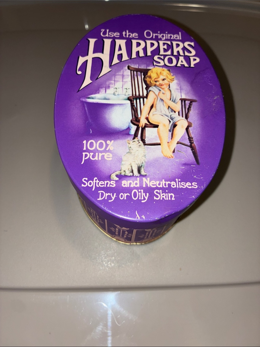 Collectable Harpers Tin